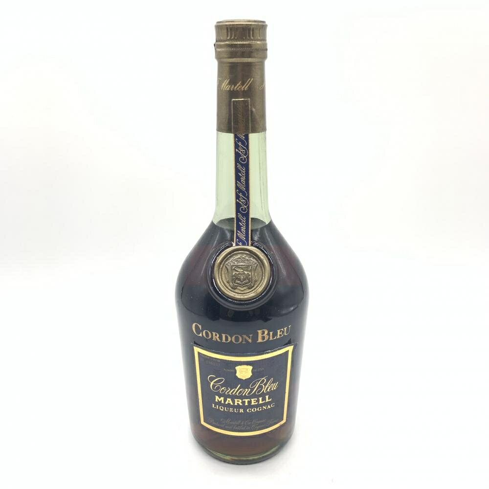 未開栓 MARTELL マーテル コルドンブルー 青ラベル 700ml 40度 ブランデー リキュール コニャック 洋酒 お酒 古酒 グリーンボトル 管理RT23754