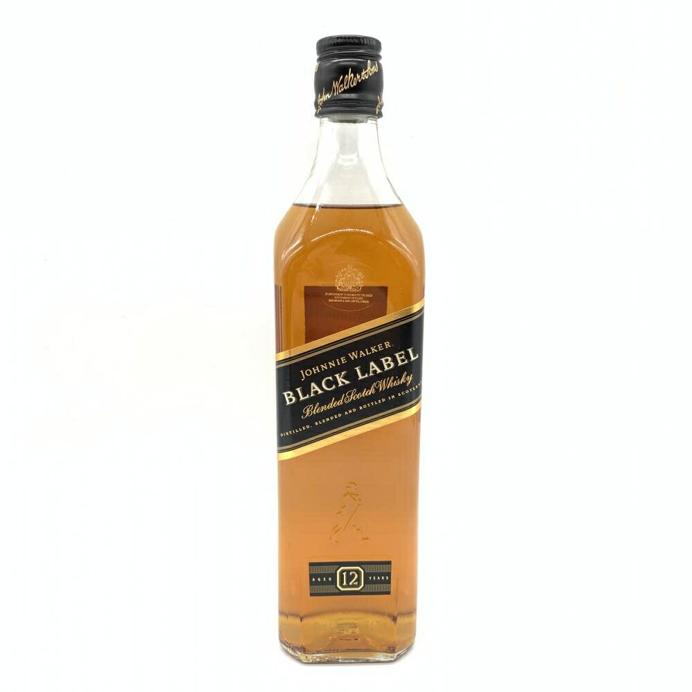 未開封 JOHNNIE WALKER ジョニーウォーカー ブラックラベル ウイスキー 700ml 40度 モルト・グレーン 洋酒 スコットランド 管理RT17232