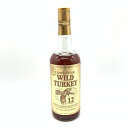 未開封 WILDTURKEY ワイルドターキー 12年 リミテッドエディション 750ml 50.5度 バーボンウイスキー お酒 洋酒 古酒 管理RT25570