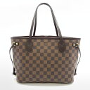 ルイヴィトン バッグ ダミエ（レディース） LOUIS VUITTON ルイヴィトン N41359 ネヴァーフルPM ダミエ ブラウン トートバッグ ハンドバッグ 肩掛け レディース 管理RT31587