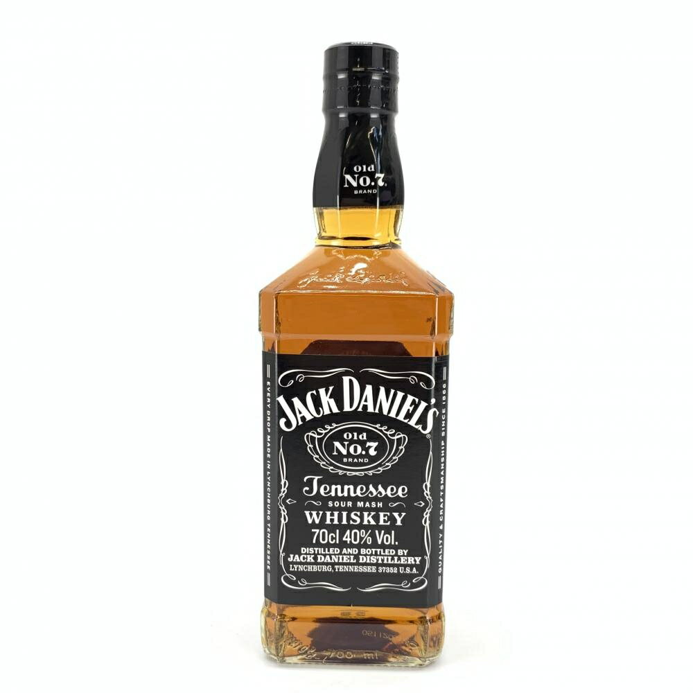 Jack Daniel's ジャックダニエル 40度 700ml テネシーウイスキー バーボン アメリカ 管理YI31917