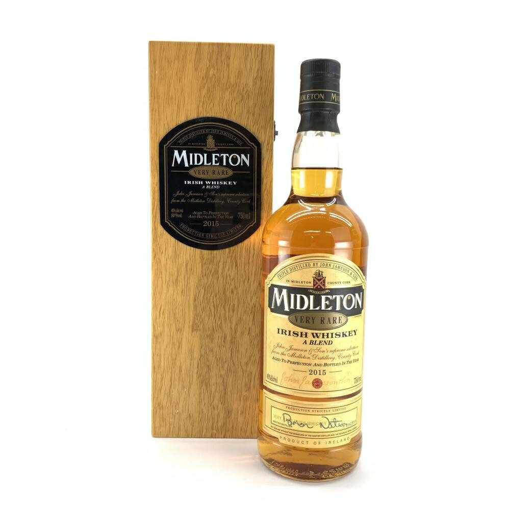 MIDLETON VERY RARE ミドルトン ベリーレア 2015年 750ml 40度 スコッチ シングルモルト アイリッシュウイスキー アイルランド レボトル 管理YI31997