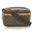 ポーター ショルダーバッグ レディース LOUIS VUITTON ルイヴィトン M45254 リポーターPM モノグラム レディース ショルダーバッグ 斜め掛け ブラウン 廃盤品 管理RT32139