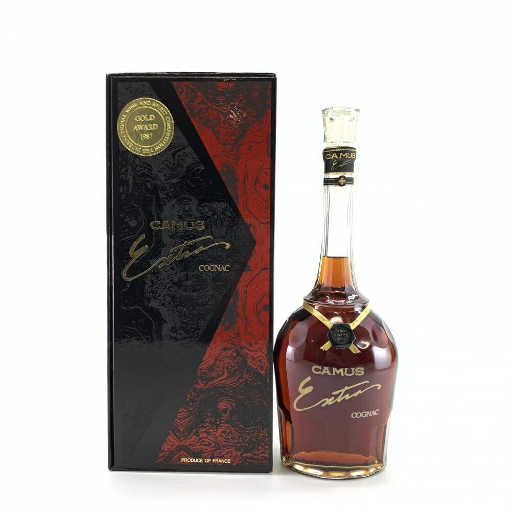 CAMUS カミュ エクストラ 700ml 40度 EXTRA 旧ボトル ロングネック 古酒 コニャック ブランデー Cognac 管理YI32498