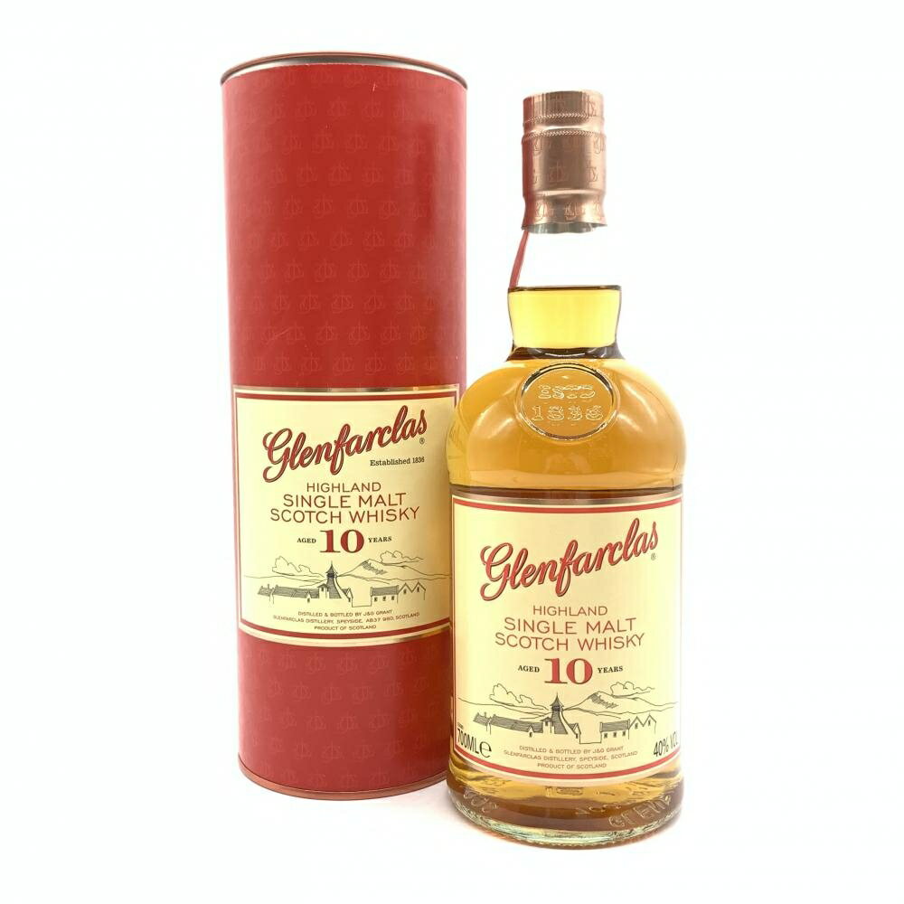 GLENFARCLAS グレンファークラス 10年 700ml 40% シングルモルトウイスキー スコッチウイスキー ハイランドモルト 管理YI33728