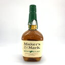 MAKER'S MARK メーカーズマーク ミントジュレップ 1000ml 33% MINT JULEP ケンタッキーダービー 限定ボトル リキュール 管理YI34548