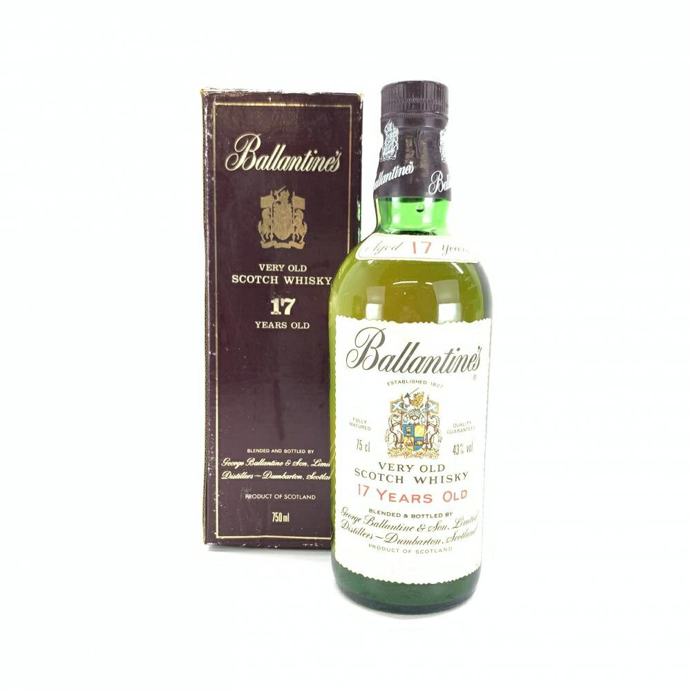 Ballantines バランタイン 17年 750ml 43% ブレンデッド スコッチ ウイスキー 青旗 オールドボトル 古酒 管理YI35179