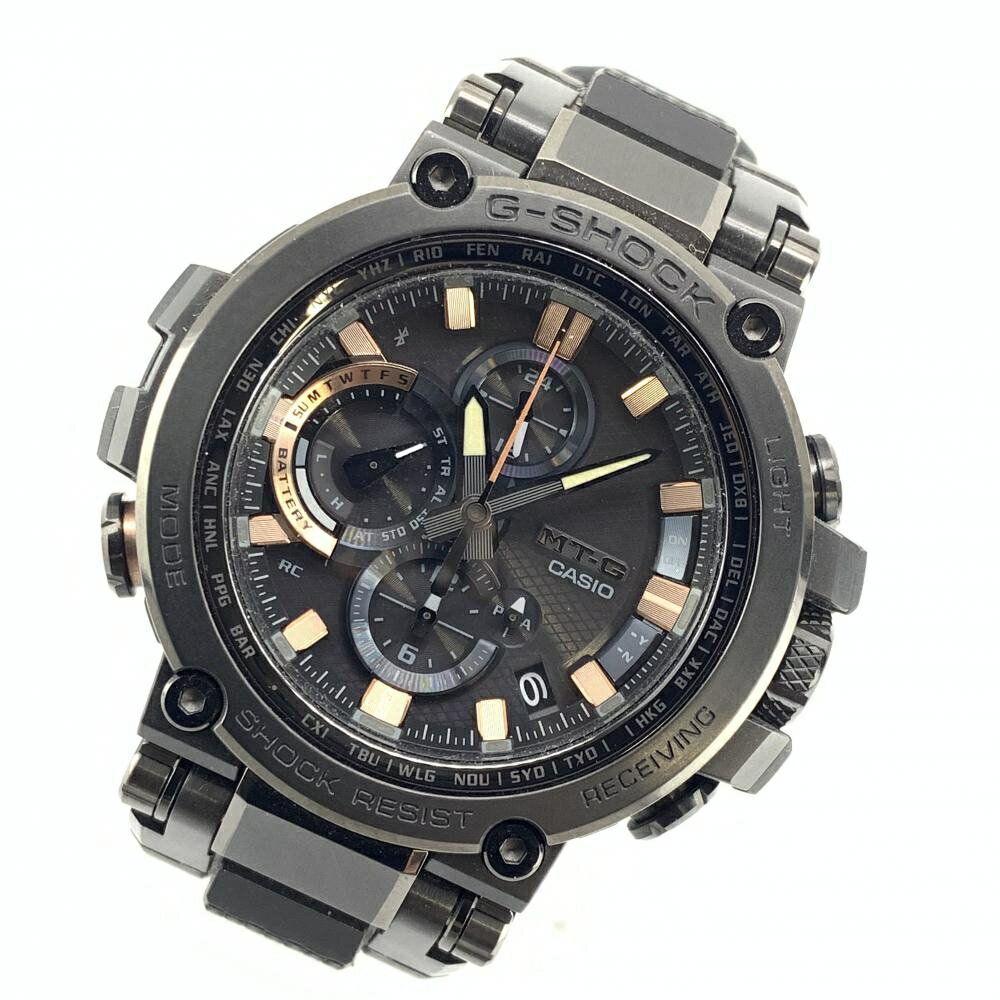 CASIO カシオ G-SHOCK MTG-B1000TJ-1AJR MT-G 陳英傑デザイン スペシャルコラボモデル タフソーラー モバイルリンク マルチバンド6 管理YI35646