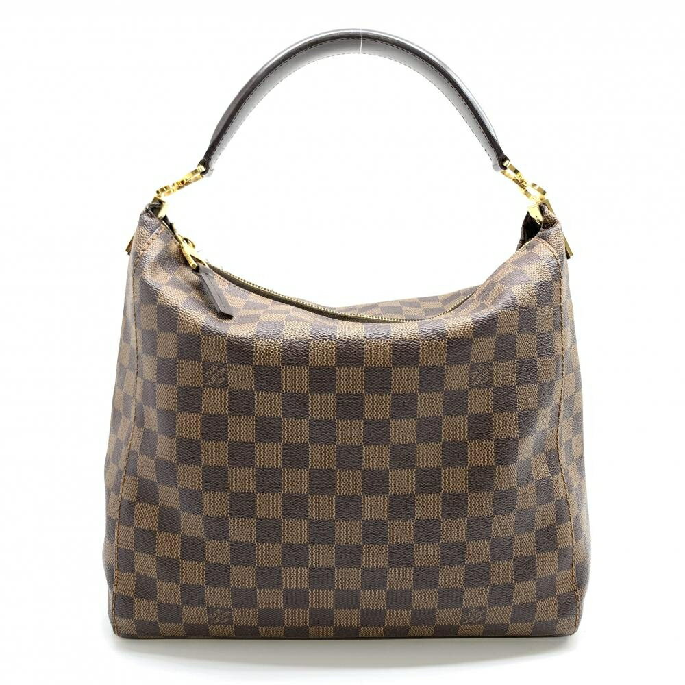 LOUIS VUITTON ルイヴィトン N41184 ポートベローPM ダミエ ブラウン ショルダーバッグ ファスナー開閉 肩掛け レディース 管理RT36249