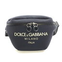 DOLCE＆GABBANA ドルチェ＆ガッバーナ D＆G ディージー ボディバッグ ウエストバッグ ナイロン ロゴ ブラック 黒 メンズ 管理RT36704