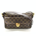 ルイヴィトン バッグ ダミエ（レディース） LOUIS VUITTON ルイヴィトン N60006 ラヴェッロGM ダミエ ブラウン ショルダーバッグ クロスボディ 斜め掛け レディース 管理RT37731