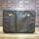 LOUIS VUITTON ルイヴィトン M23350 サテライト70 スーツケース トラベルケース モノグラム ブラウン ベージュ ファスナー開閉 管理HS37355