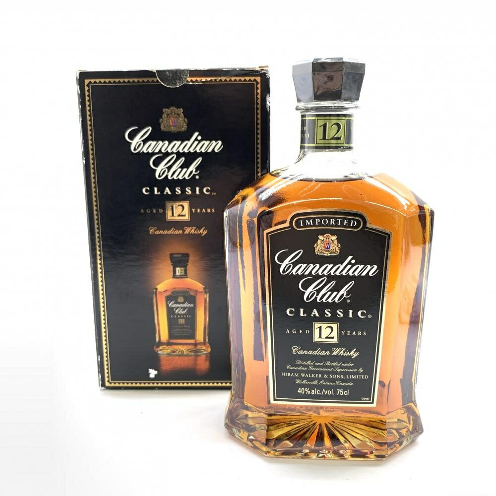 CANADIAN CLUB カナディアンクラブ クラシック 12年 カナダ ウイスキー 750ml 40％ お酒 アルコール 管理RT37444