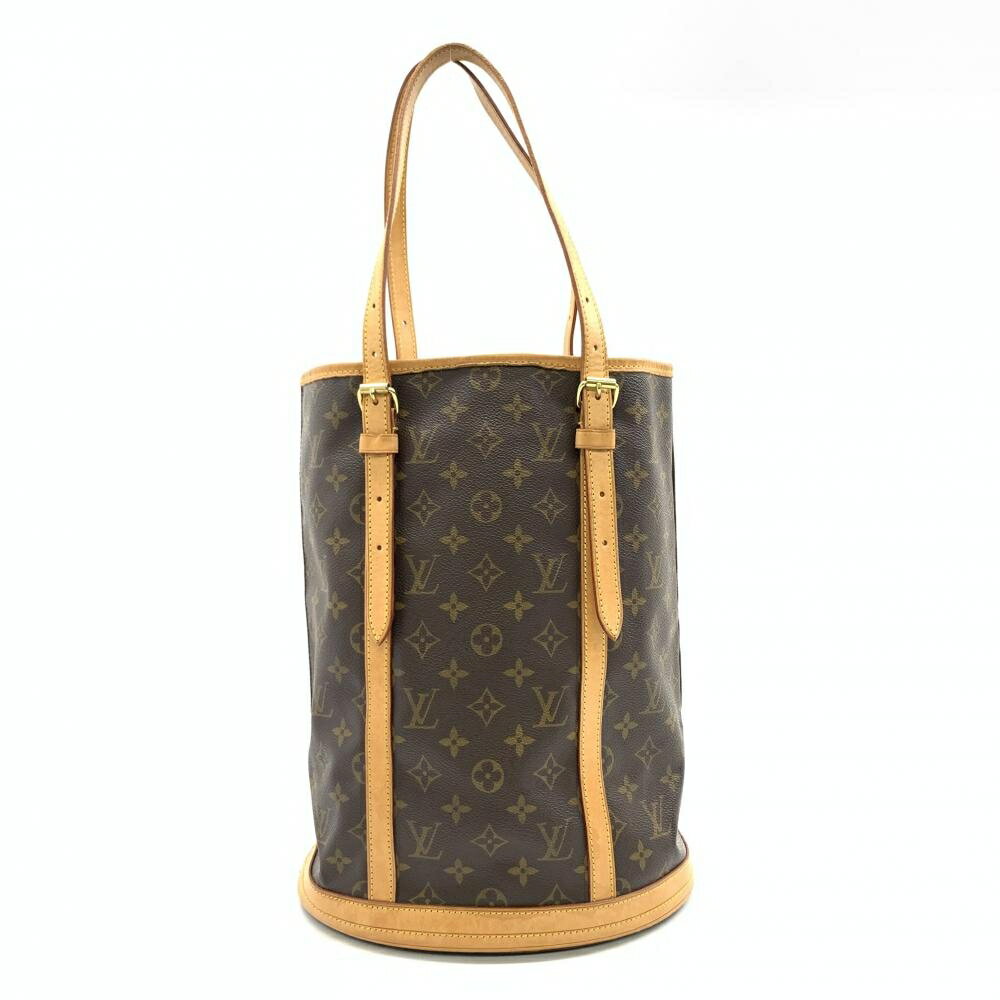 ショルダーバッグ LOUIS VUITTON ルイヴィトン M42236 バケットGM モノグラム ショルダーバッグ 肩掛け ポーチなし レディース ブランド 管理RT37684