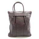 Maison Margiela メゾン マルジェラ S55WC0070 P1858 レザー トートバッグ ブラウン メンズ 大きめ 管理RT38171