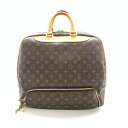 LOUIS VUITTON ルイヴィトン M41443 エヴァジオン ボーリングバッグ スポーツバッグ ハンドバッグ モノグラム ブラウン 管理HS40987(4)