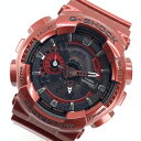 CASIO カシオ G-SHOCK GA-110NM-4AJF ANALOG-DIGITAL メタリックカラー レッド 販売終了モデル デジアナ クオーツ 腕時計 管理YI40227(2)