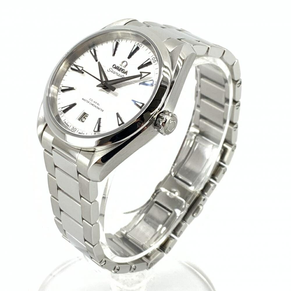 OMEGA オメガ 220.10.38.20.02.001 シーマスター アクアテラ 150M コーアクシャル マスター クロノメーター 38MM シースルーバック 管理YI42399