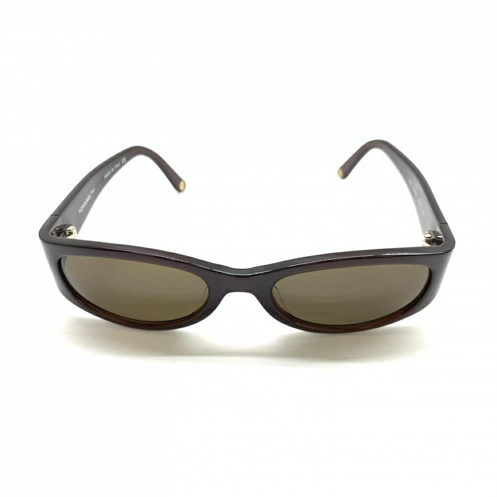 CHANEL シャネル 5004 サングラス アイウェア ブラウン系 セルフレーム レディース 管理RT42472