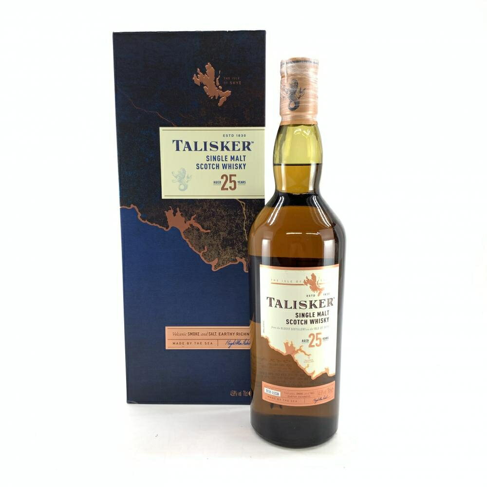楽天かんてい局名古屋錦三丁目・緑店TALISKER タリスカー 25年 700ml 45.8％ アイランズ シングルモルト スコッチ ウイスキー 管理YI44291