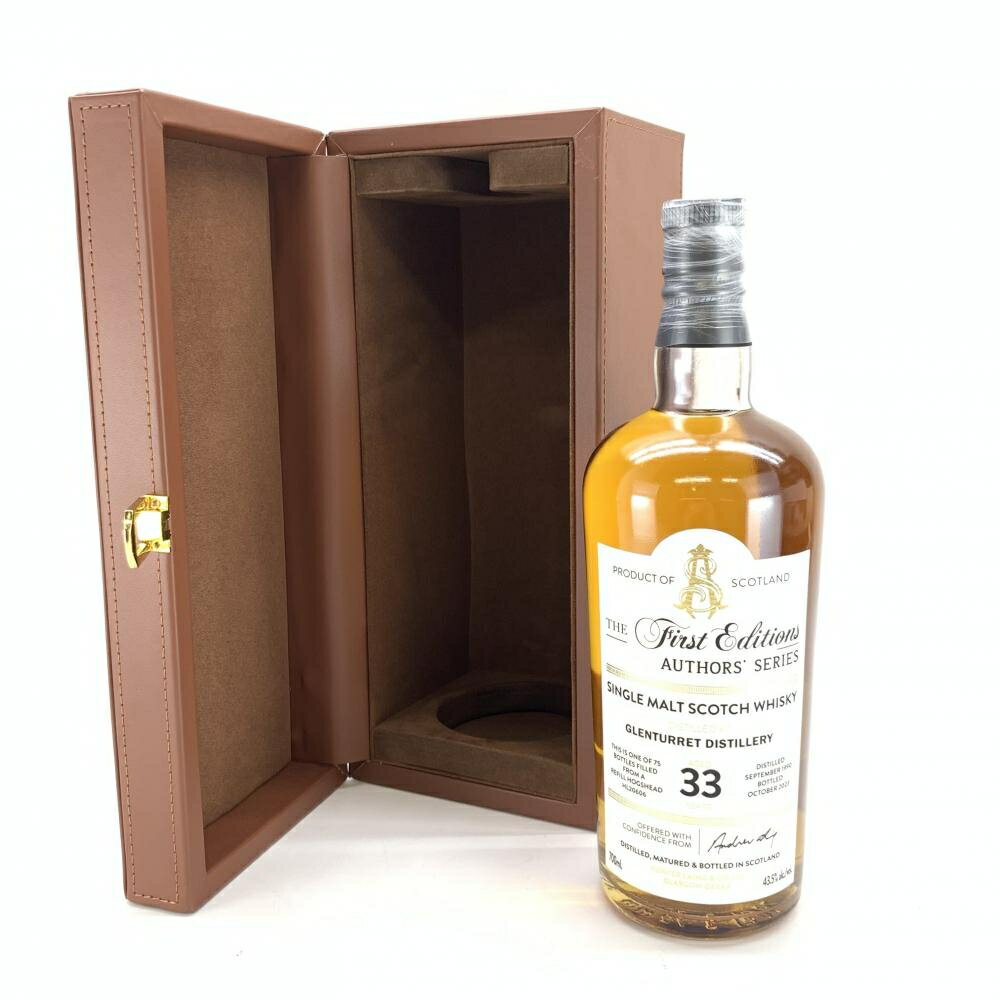 Edition Spirits エディション スピリッツ The First Editions Author's Series ザ ファースト エディション オーサーズシリーズ Glenturret グレンタレット 33年 700ml 43.5% ハイランド シングルモルト スコッチ ウイスキー管理YI44325