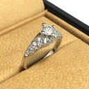 BVLGARI【ブルガリ】コロナリング ダイヤ 0.3ct 指輪 PT950 プラチナ 8号　USED:A【中古】磨き済み