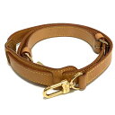 ルイヴィトン【Louis Vuitton】ショルダーストラップ バッグ用 アクセサリー ベルト ブラウン USED:AB 中古【かんてい局亀有店】