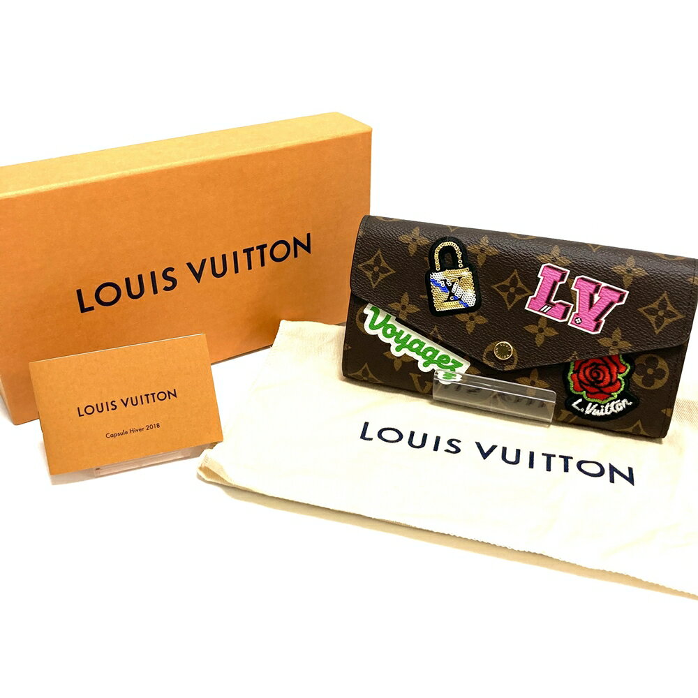 ルイヴィトン【 LOUIS VUITTON】 ポルト フォイユ サラ M63318 LVストーリーズ モノグラム 長財布 USED-A【中古】かんてい局亀有店