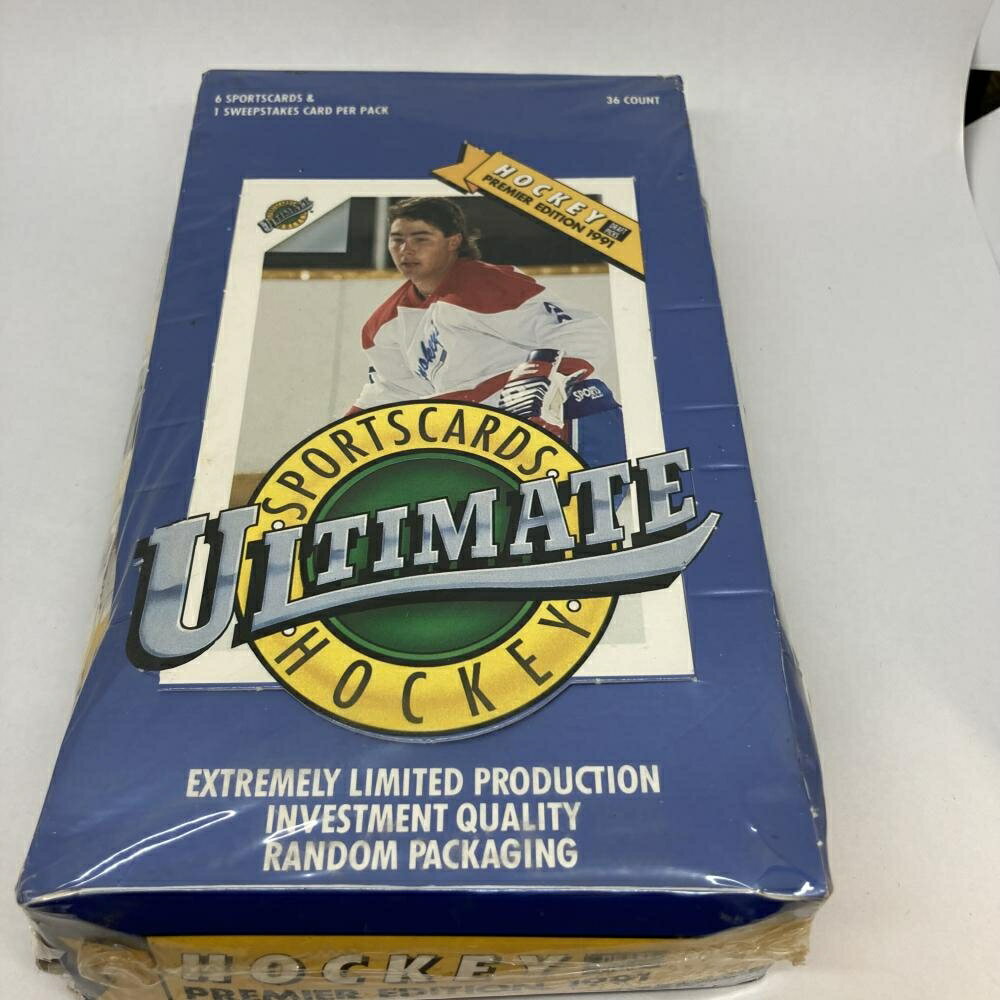 ULTIMATE SPORTS CARDS HOCKEY PREMIER EDITION 1991 DRAFT PICKS 36countULTIMATE SPORTS CARDS HOCKEY PREMIER EDITION 1991 DRAFT PICKS 36count199