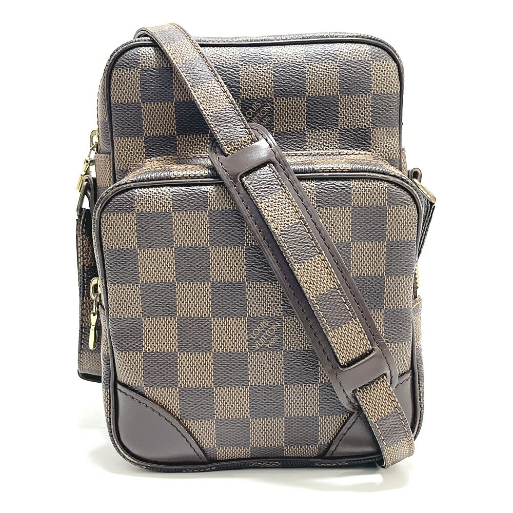 ルイヴィトン バッグ ダミエ（レディース） ルイヴィトン【Louis Vuitton】ダミエ SPオーダー アマゾン N48074 ショルダーバッグ ポシェット ブラウン系 Bランク