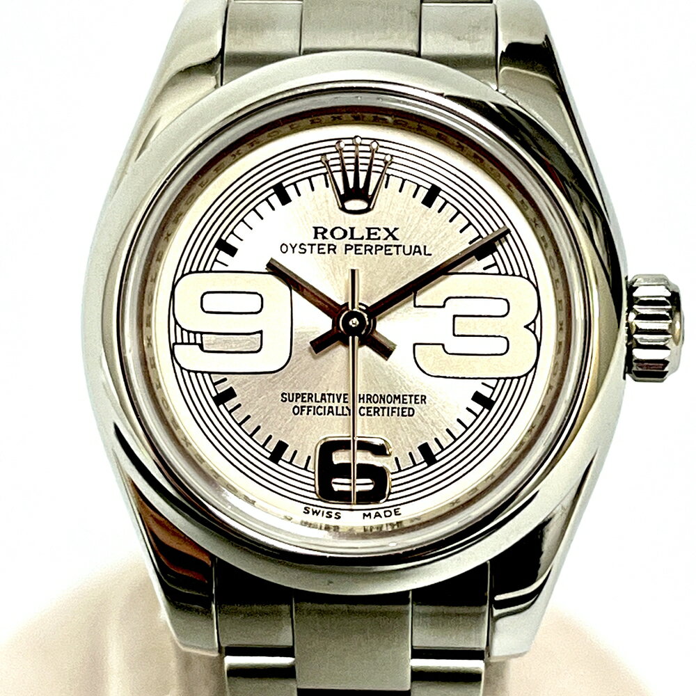 ロレックス 【ROLEX】デイトジャスト176200 SS シルバー M番 レディース 2007年 2008年 　USED:AB