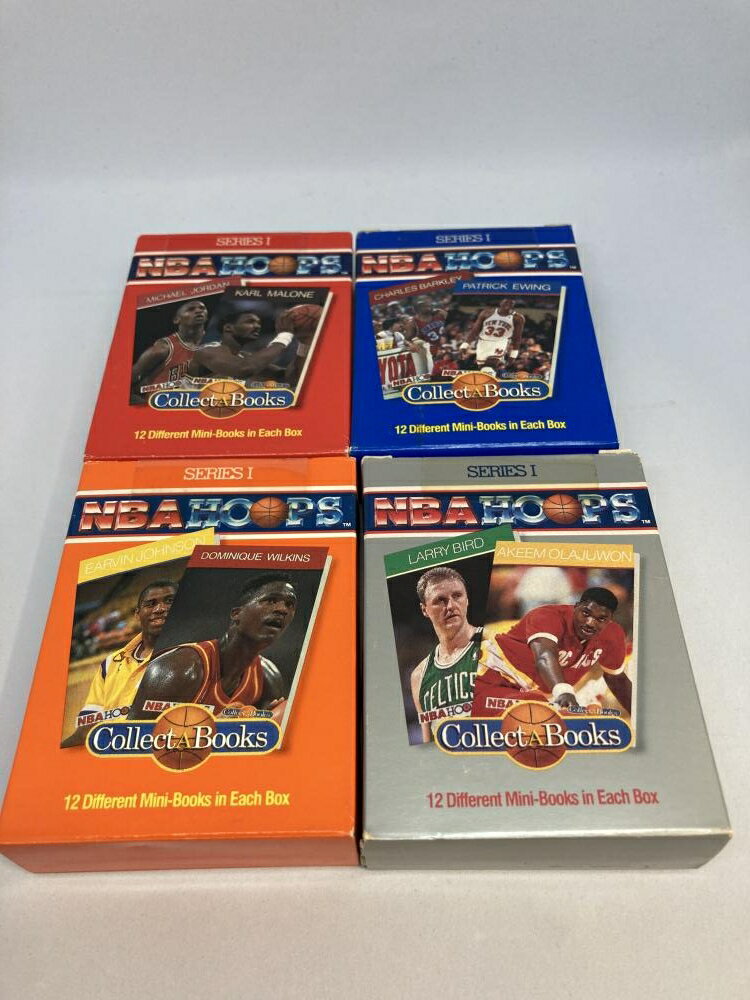 【HOOPS】フープス 1990 SERIES 1 COLLECT BOOKS 12 Different Mini-Books in Each Box 1-4 　【レターパックプラス発送】