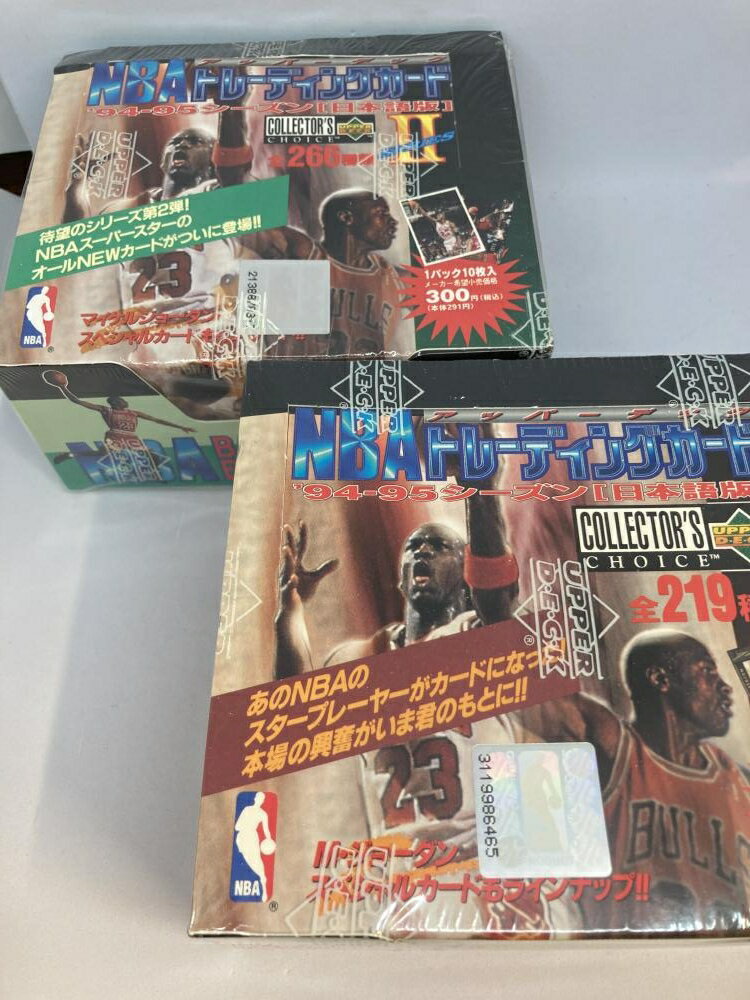 【UPPER DECK】アッパー デッキ 【UPPER DECK】アッパー デッキ NBA　トレーディングカード 94-95シーズン 日本語版 COLLECTORS CHOICE 全219種類　2セット