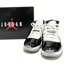 【NIKE】ナイキ 378037-100 AIR JORDAN 11 RETRO Concord ナイキ エアジョーダン11 レトロ コンコルド スニーカー USED:AB