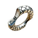 ボッテガヴェネタ【BOTTEGA VENETA】126024-V9690 SV925 イントレチャート バタフライ リング 13号 16.45g シルバー 20240(4)