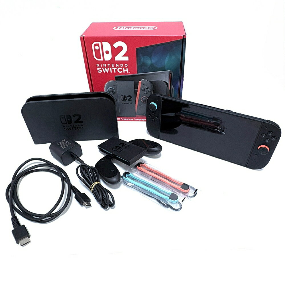 【中古】Nintendo switch2 本体 任天堂 スイッチ2 HAJ1013 箱 保証書無 付 ...