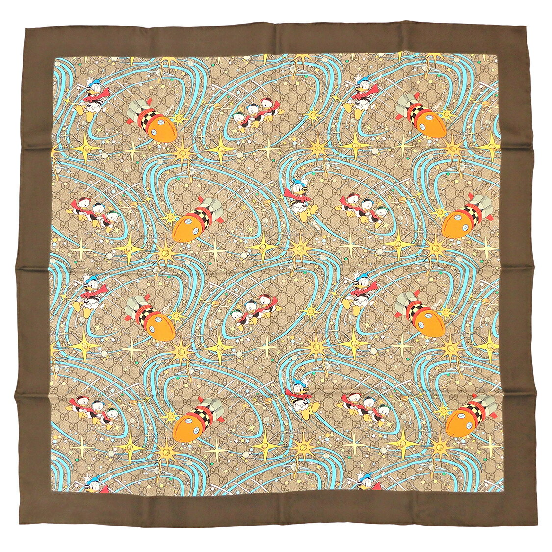 ☆超美品☆ グッチロゴ シルク大型スカーフ87x87cm 楽天市場】グッチ スカーフ(素材(生地・毛糸)シルク