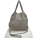Stella McCartney【ステラマッカートニー】ファラベラミニ 371223W9132 2WAY ハンドバッグ ショルダーバッグ グレー スエード レデ...