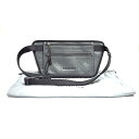 BALENCIAGA【バレンシアガ】ボディバッグ 61890 DB5J5 グレー×ブラック【中古】