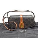 CELINE【セリーヌ】ストラップ付きクラッチバッグ 2Wayバッグ トリオンフ PVC×レザー レディース【中古】