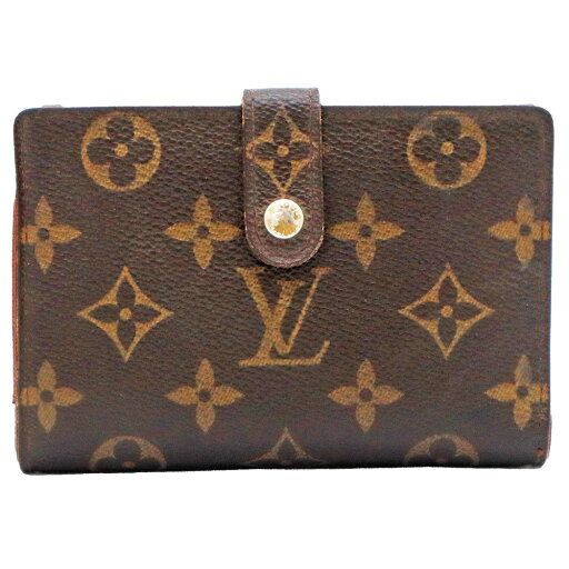 LOUIS VUITTON【ルイヴィトン】ポルトフォイユヴィエノワ M61674 モノグラム ブラウン 二つ折り 財布 レディース【中古】【松戸】 LOUIS VUITTON【ルイヴィトン】ポルトフォイユヴィエノワ M61674 モノグラム ブラウン 二つ折り 財布 レディース【中古】【松戸】