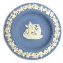 WEDGWOOD【ウェッジウッド】ジャスパープレート トレイ ライトブルー レディース【中古】