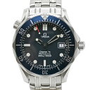 OMEGA【オメガ】シーマスター 2561-80 クオーツ ブルー文字盤 3針 現状販売 メンズ腕時計【中古】