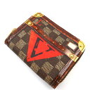 【お値下げしました！81,800円→70,000円】ルイヴィトン【LOUIS VUITTON】ジッピーコインパース　M52745　ダミエ　トランクタム　未使用　限定　メンズ　レディース　ユニセックス　【中古】