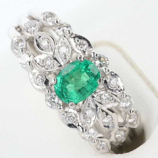 PT900 Ght_ChO E0.44ct D0.28ct 7.6g/10.5 _Ch Mtg v[g 蕨 S[WXyÁzh