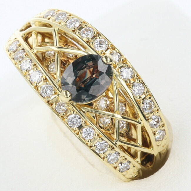 K18YG _ChO D0.44ct CCS0.81ct 7.3g/12  Mtg v[g 蕨 S[WXyÁzh