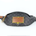 ルイヴィトン【Louis Vuitton】M45220 ディスカバリー バムバッグ モノグラム・エクリプス グレー/ブラック ブランド メンズ/男性 ユニセックス/男女兼用 ボディバッグ シルバー金具 ギフト 贈り物 プレゼント【中古】k