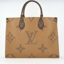 【お値下げしました!330,000円→295,000円】【美品】ルイヴィトン【Louis Vuitton】M45321 オンザゴーMM ジャイアント リバース ...