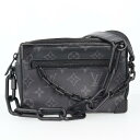 LOUIS VUITTON【ルイヴィトン】M44735 エクリプス ソフトトランク・ショルダー ブラック ショルダーバッグ モノグラム メンズ/男性 ブランド ...