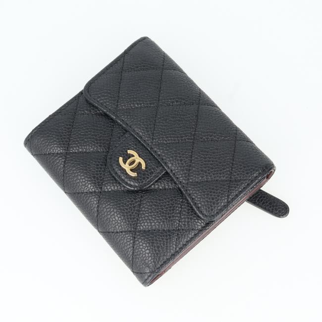 【おしゃれ★人気】CHANEL 折りたたみ財布 楽天市場】財布 二つ折り ファスナー(ブランドシャネル)の通販